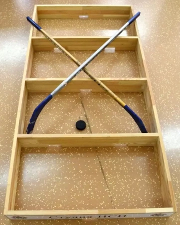 Адаптированная настольная игра «Бокс-хоккей»