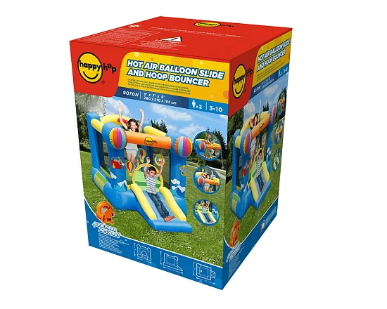 Детский надувной Батут HAPPY HOP «Вокруг света» 9070N