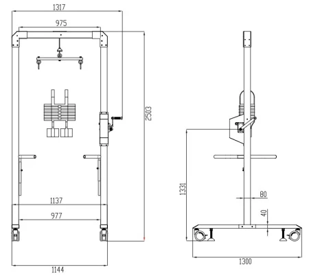 Подвес AMF 2551С