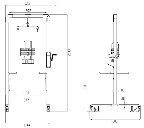 Подвес AMF 2551С