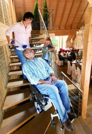 Ступенькоход с брэкетами s-max D1352