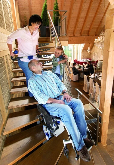 Ступенькоход с брэкетами s-max D1352