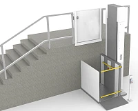 Подъемник для инвалидов с вертикальным перемещением