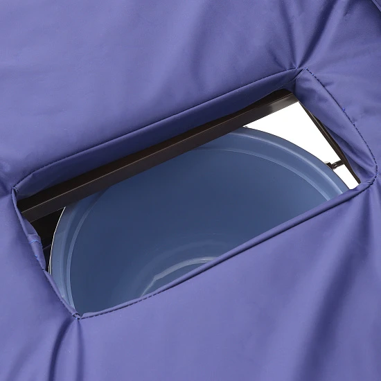 Кровать механическая Med-Mos YG-6 (ММ-2624Н-06/2124Н-04) ЛДСП с туалетным устройством и судном с крышкой, функцией «кардиокресло», в комплекте с матрасом