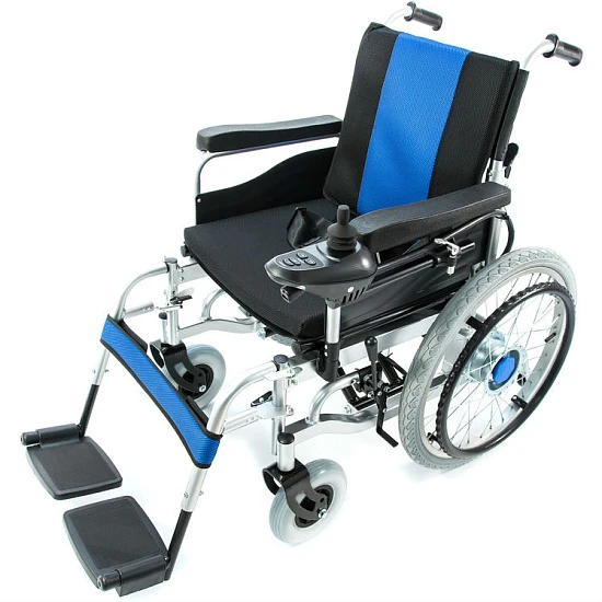 Инвалидная коляска с элетроприводом Мега-Оптим Fs 101a-46