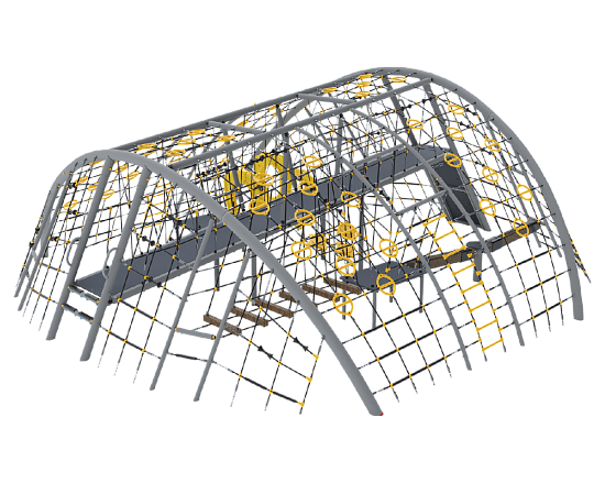 Игровой канатный комплекс Шелби арт. SHG-01.01