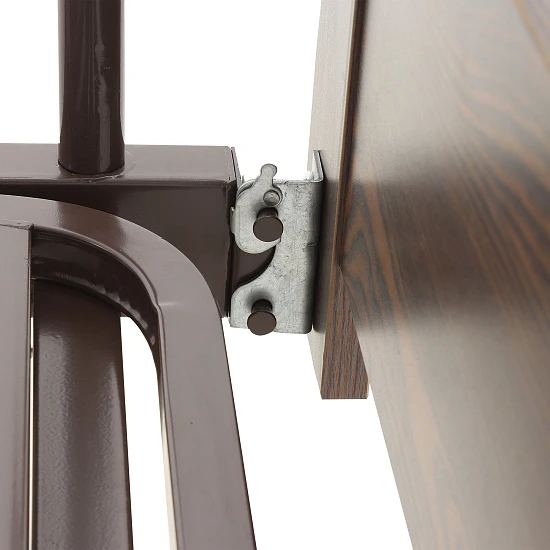 Кровать механическая Med-Mos YG-6 (ММ-2624Н-06/2124Н-04) ЛДСП с туалетным устройством и судном с крышкой, функцией «кардиокресло», в комплекте с матрасом