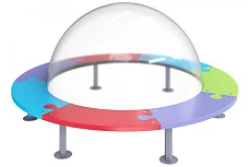 Уличная детская карусель «Колесо HDPE» Rcreation