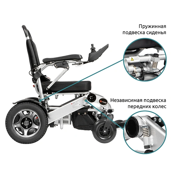 Инвалидная кресло-коляска с электроприводом Ortonica Pulse 640