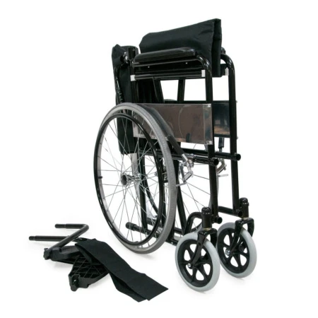 Инвалидная коляска стальная Мега-Оптим Fs 809