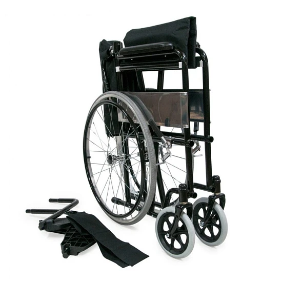 Инвалидная коляска стальная Мега-Оптим Fs 809