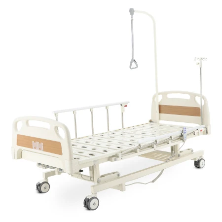 Кровать электрическая Med-Mos DB-6 MЕ-3018Н-05/МЕ-3018Д-04/МЕ-3018Д-11 (3 функции) с удлинением ложа, с аккумулятором