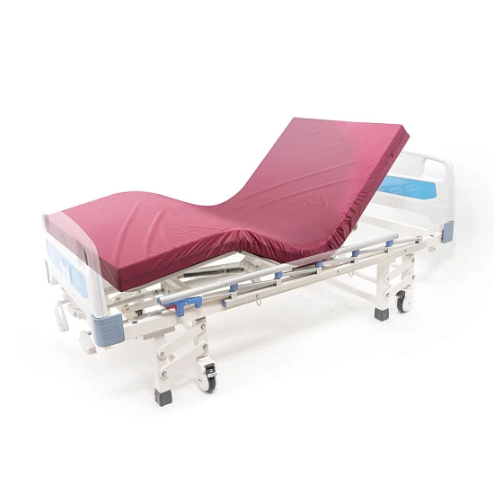 Матрас медицинский беспружинный с водонепроницаемым чехлом НПВ 1242 (ткань)