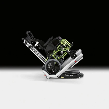 Лестничный гусеничный подъёмник с платформой Sherpa N903